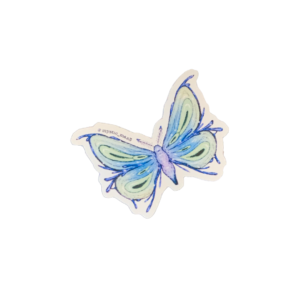 soft blue moth